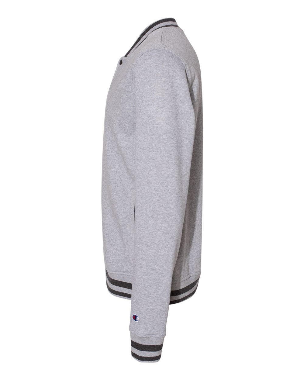 Unisex Bomber Jacket - DirectSide - B63384586 - Oxford Grey/ Charcoal Heather