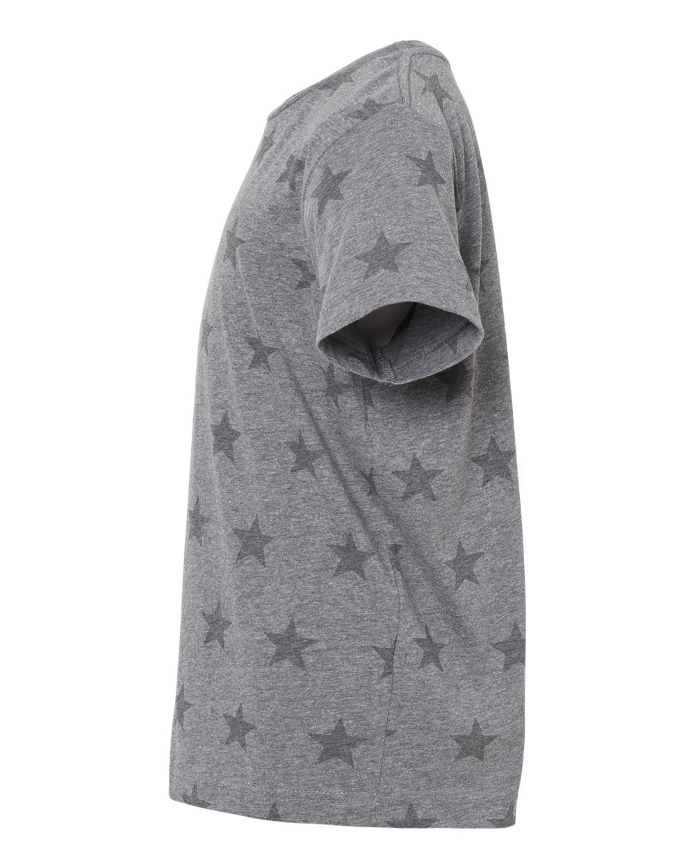 Youth Star Print Tee - DirectSide - B04538582 - Granite Heather Star