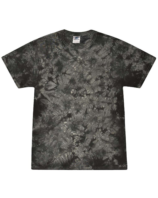 Unisex Crystal Wash T-Shirt - Front - B10302503 - Crystal Black