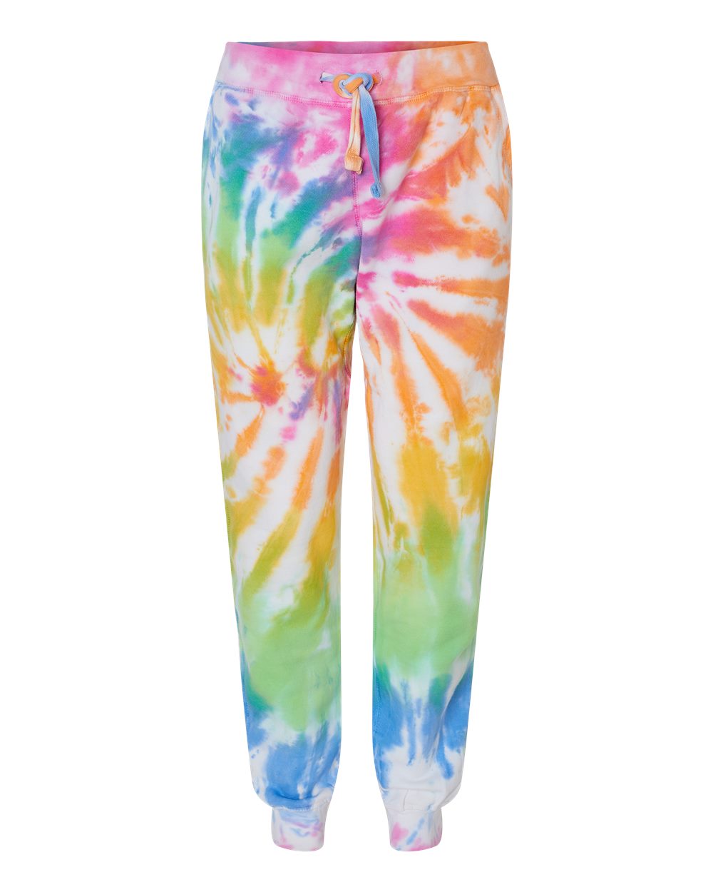 Unisex Tie-Dyed Joggers - Front - B10702023 - Eternity