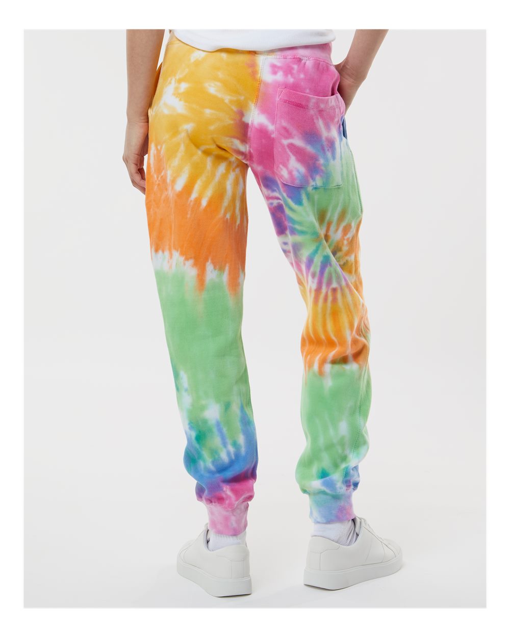 Unisex Tie-Dyed Joggers - OnModelBack - B10702023 - Eternity