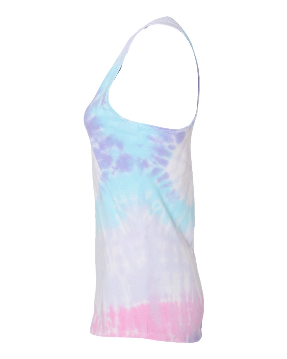 Women's Tie-Dyed Racerback Tank Top - DirectSide - B11602012 - Unicorn