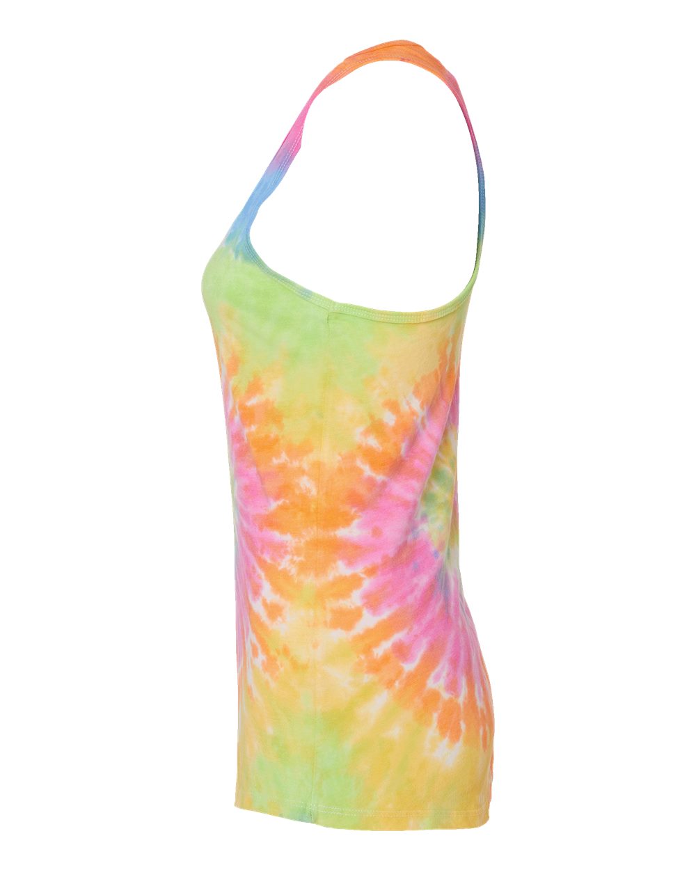 Women's Tie-Dyed Racerback Tank Top - DirectSide - B11602692 - Eternity
