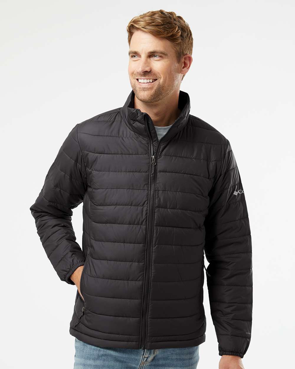 Men's Powder Lite™ II Jacket - OnModelFront - B02724503 - Black