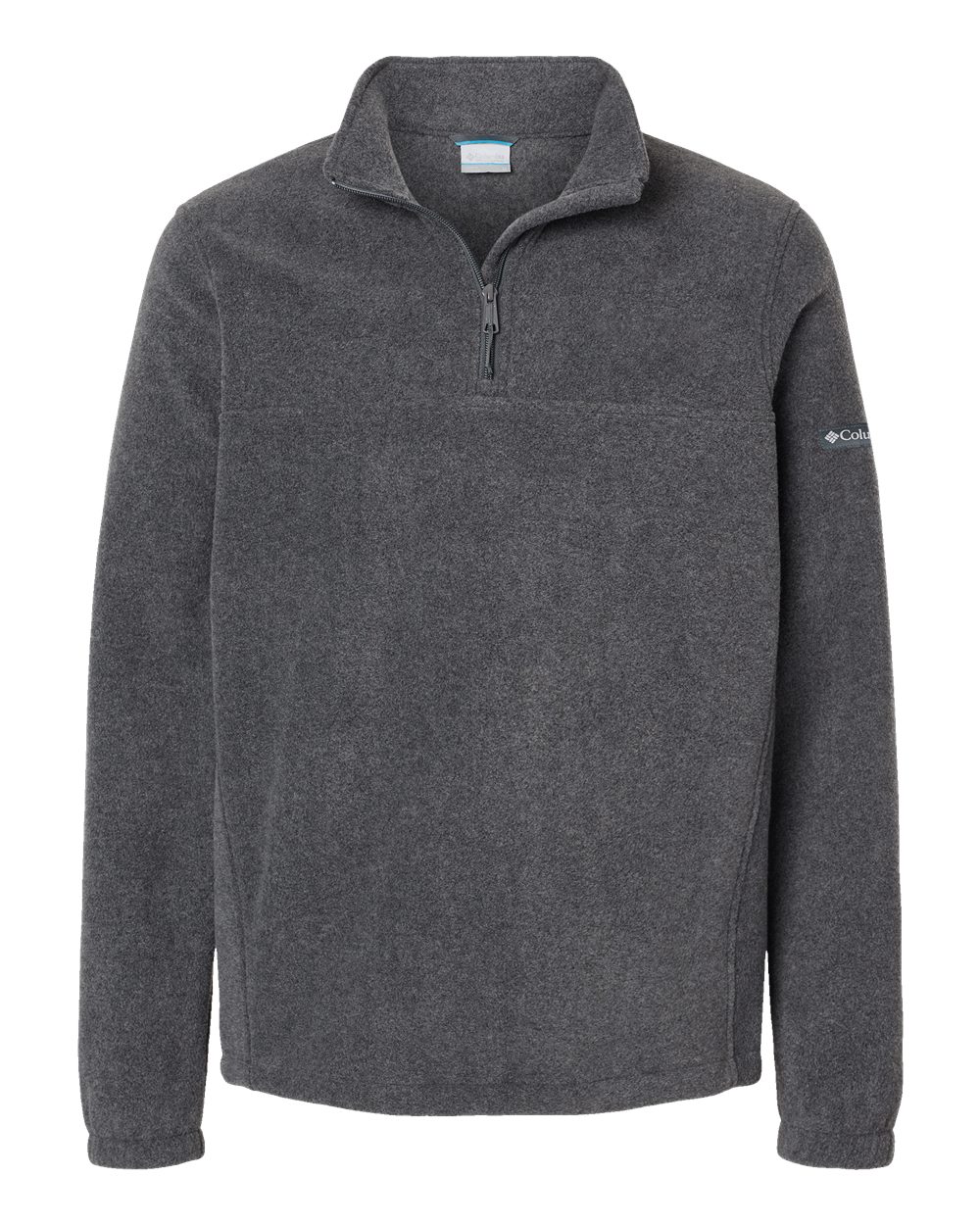 Men's Steens Mountain™ Half-Zip Pullover - Front - B09824593 - Charcoal Heather
