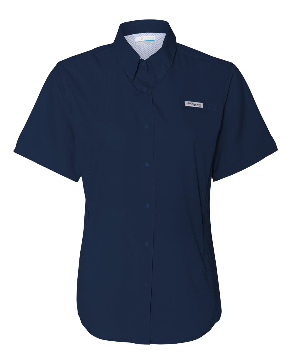 Women's PFG Tamiami™ II Short Sleeve Shirt - Front - B14124652 - Collegiate Navy