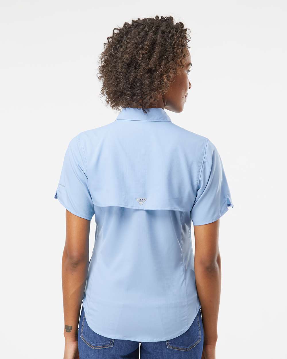 Women's PFG Tamiami™ II Short Sleeve Shirt - OnModelBack - B14124262 - Sail