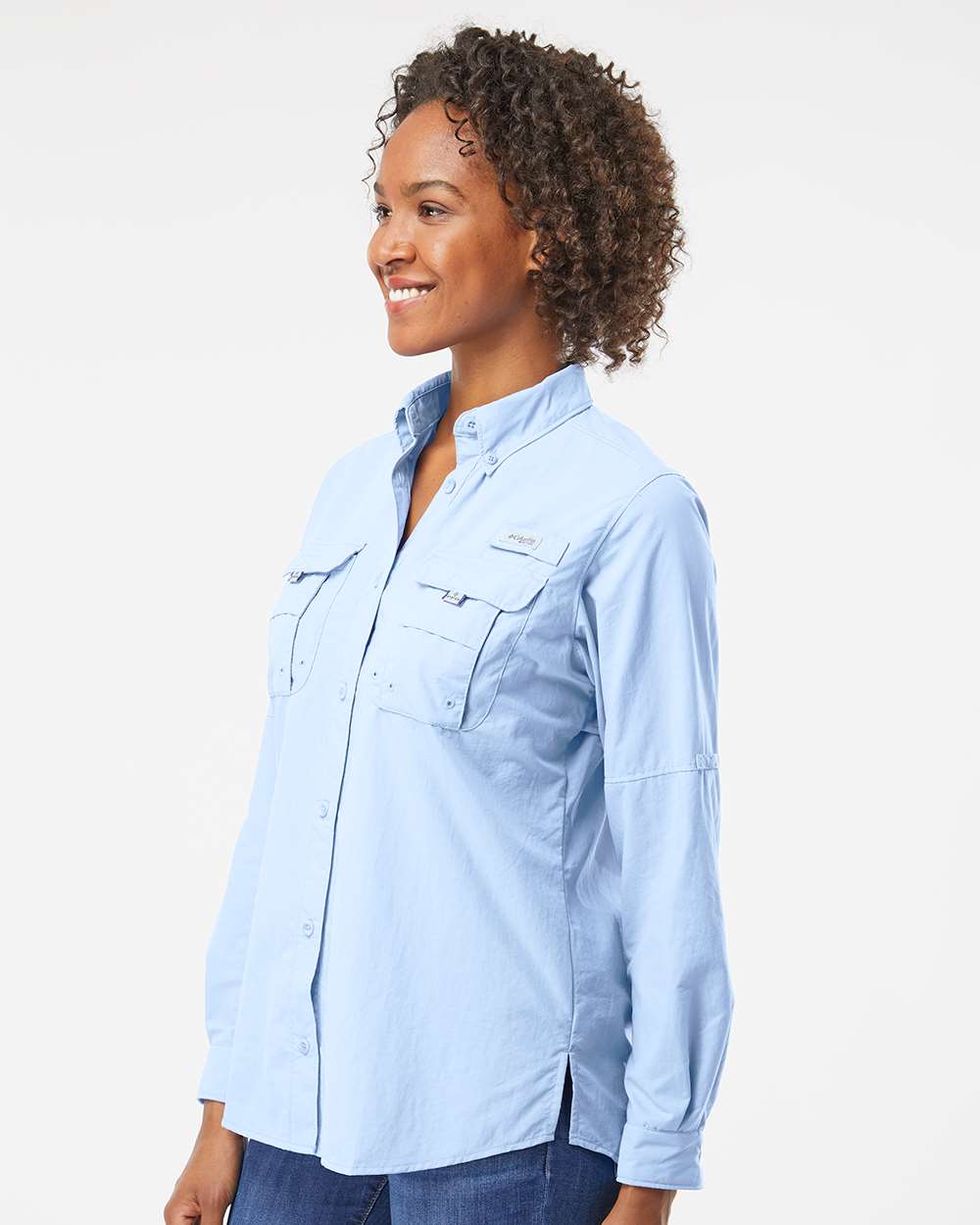 Women's PFG Bahama™ Shirt - OnModelSide - B14824242 - Sail