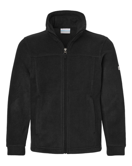 Youth Steens Mountain™ II Fleece Full-Zip Jacket - Front - B15124502 - Black