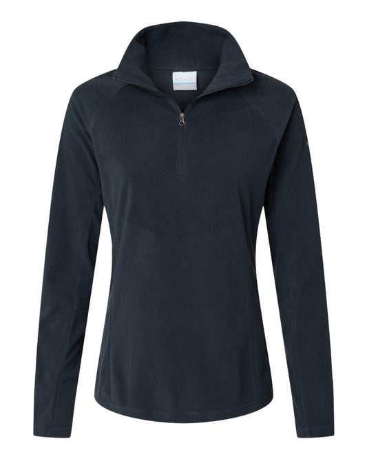 Women's Glacial™ IV Half-Zip Fleece Pullover - Front - B15524503 - Black