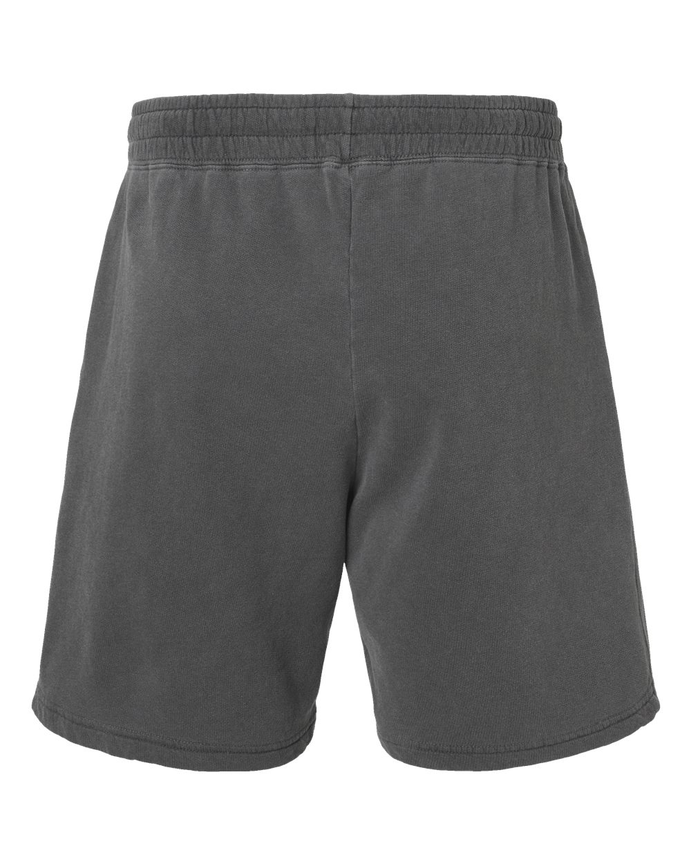 Unisex Garment-Dyed Lightweight Fleece Sweat Shorts - Back - B01008093 - Pepper