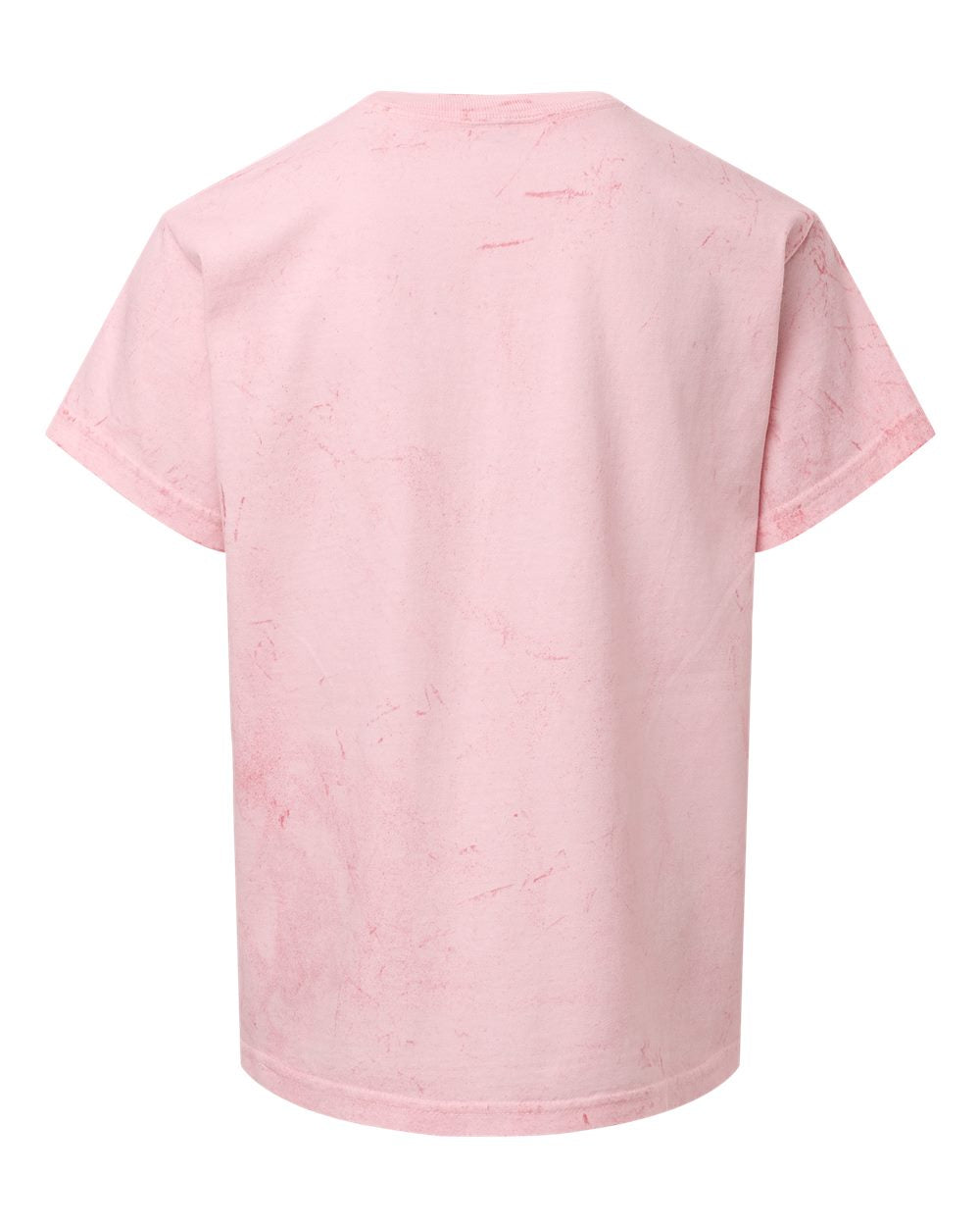 Youth Colorblast™ Heavyweight T-Shirt - Back - B00208302 - Hibiscus