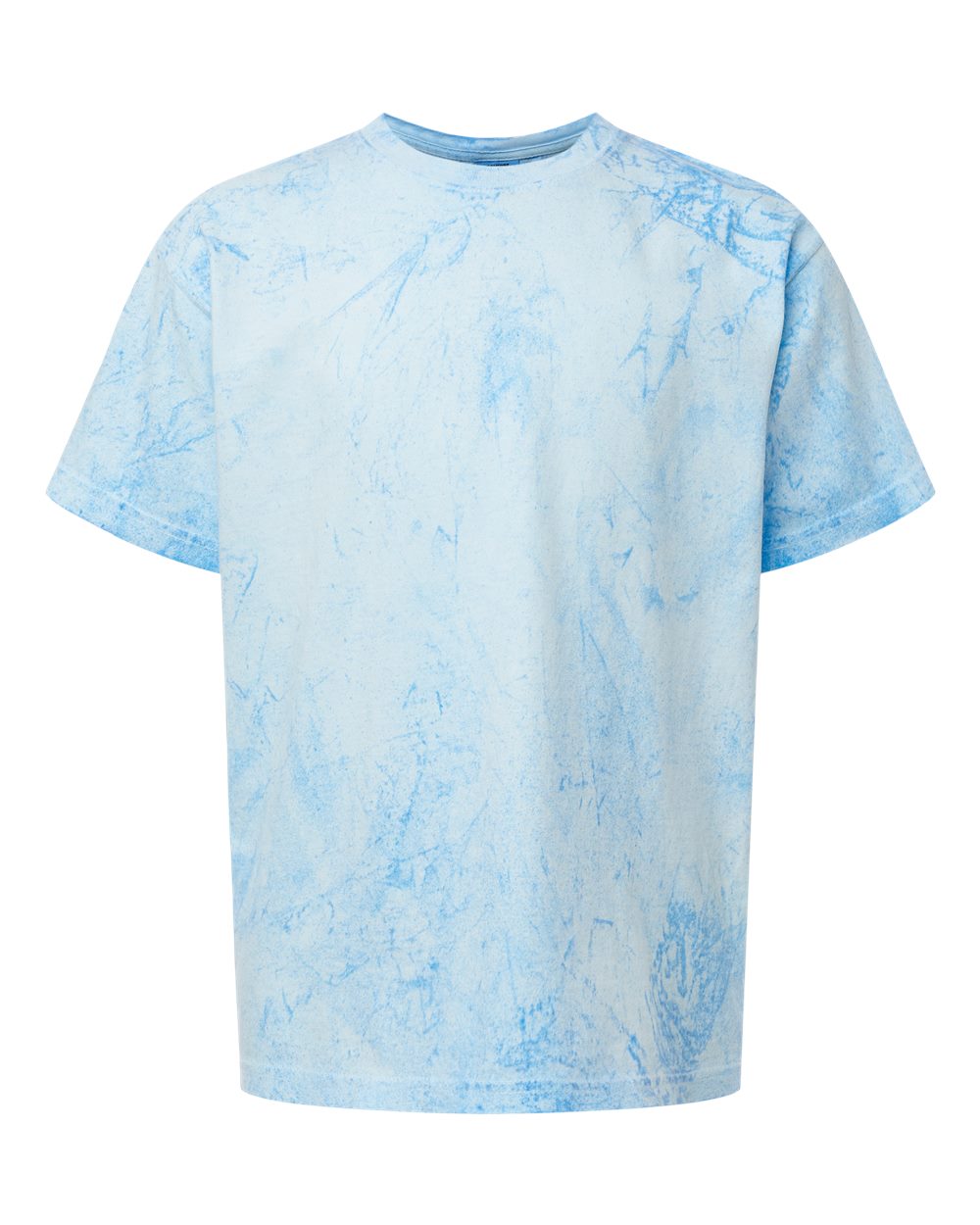 Youth Colorblast™ Heavyweight T-Shirt - Front - B00208252 - Fiji Blue