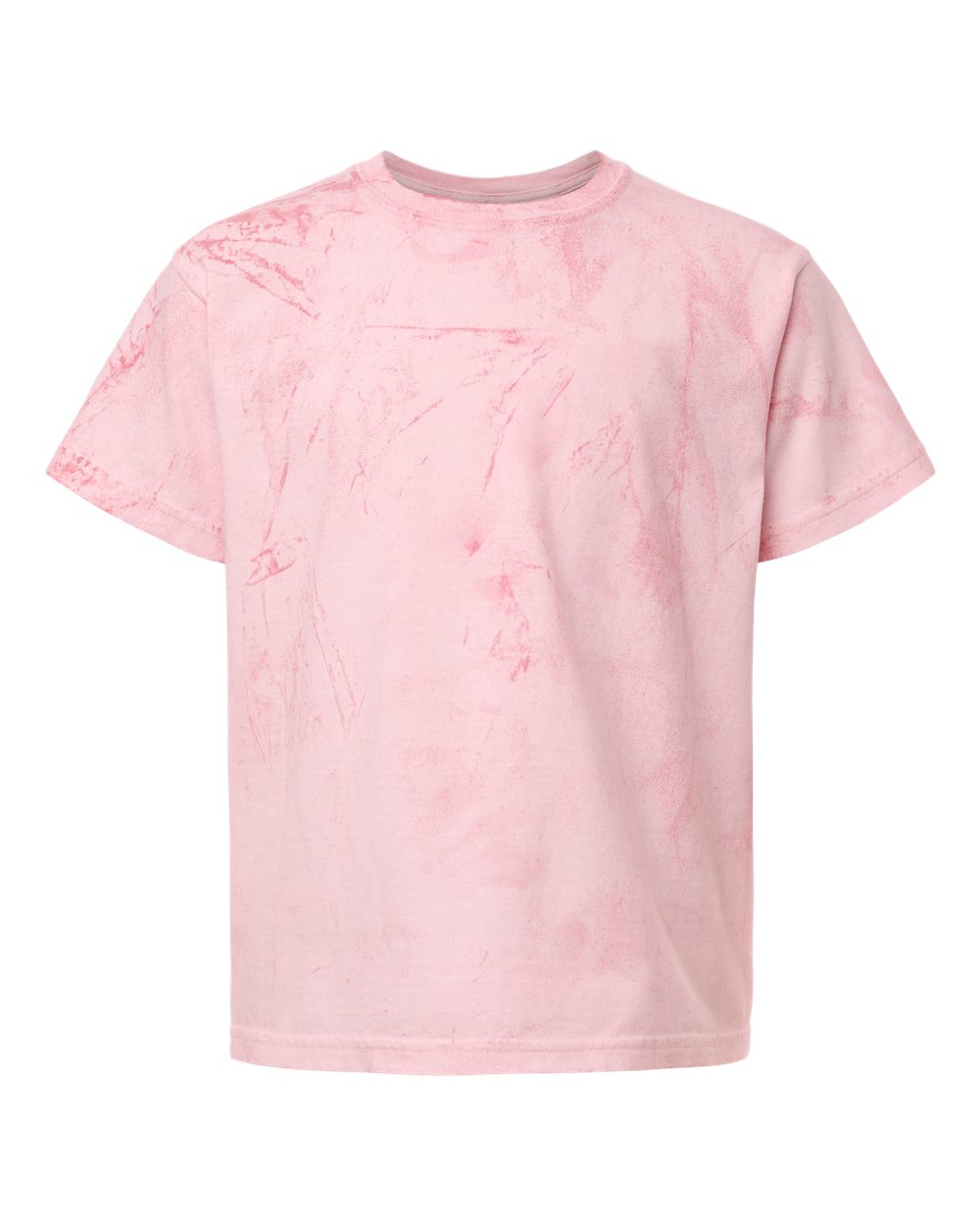 Youth Colorblast™ Heavyweight T-Shirt - Front - B00208302 - Hibiscus