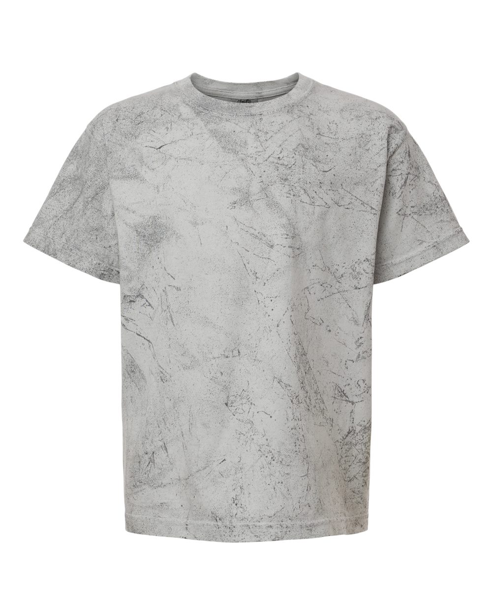 Youth Colorblast™ Heavyweight T-Shirt - Front - B00208592 - Smoke