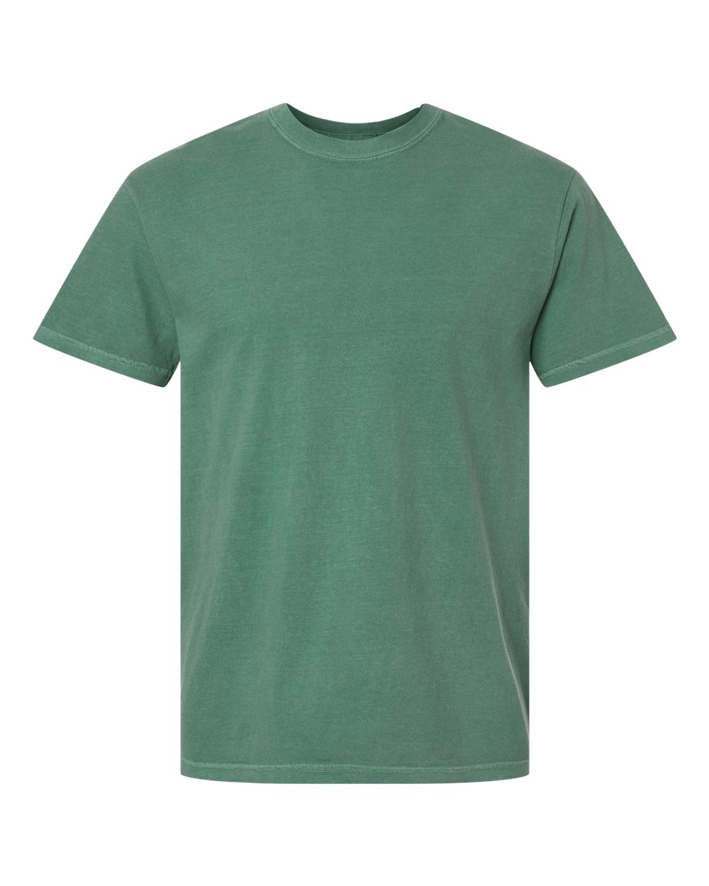 Garment-Dyed Heavyweight T-Shirt - Front - B00708393 - Light Green