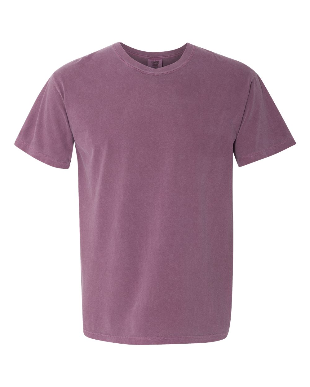 Garment-Dyed Heavyweight T-Shirt - Front - B00708713 - Berry