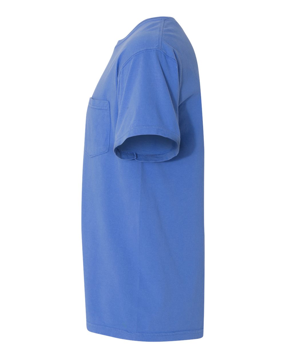 Garment-Dyed Heavyweight Pocket T-Shirt - DirectSide - B08508943 - Mystic Blue