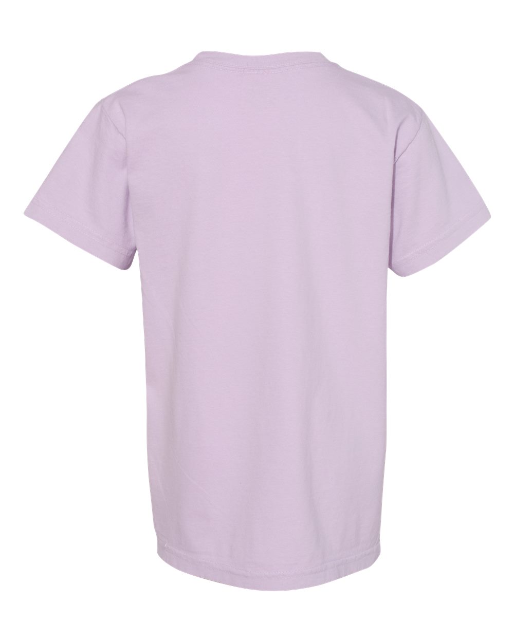 Youth Garment-Dyed Heavyweight T-Shirt - Back - B31608052 - Orchid