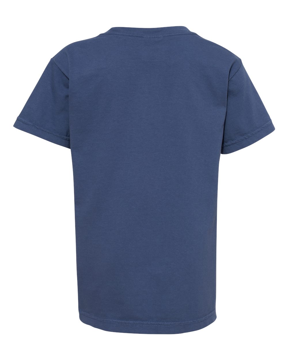 Youth Garment-Dyed Heavyweight T-Shirt - Back - B31608752 - China Blue