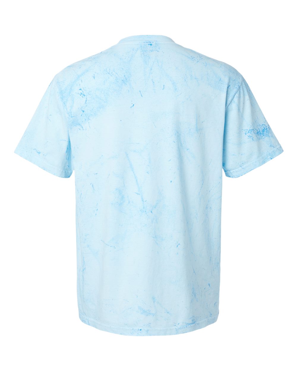 Colorblast™ Heavyweight T-Shirt - Back - B23108263 - Fiji Blue