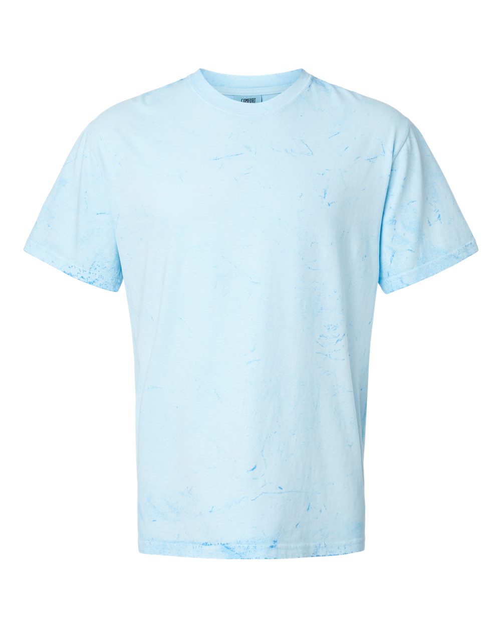 Colorblast™ Heavyweight T-Shirt - Front - B23108263 - Fiji Blue