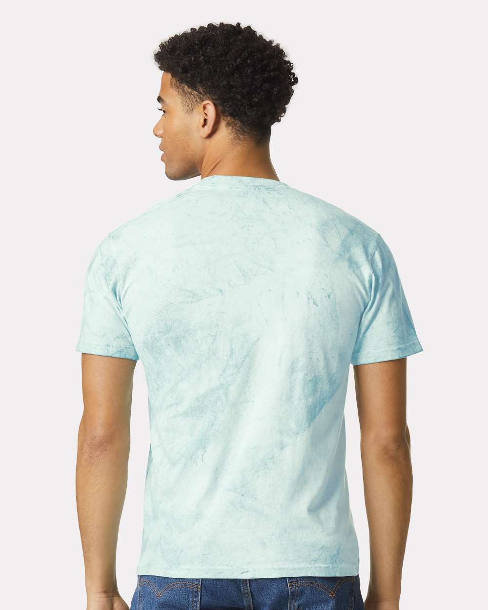 Colorblast™ Heavyweight T-Shirt - OnModelBack - B23108253 - Seaglass