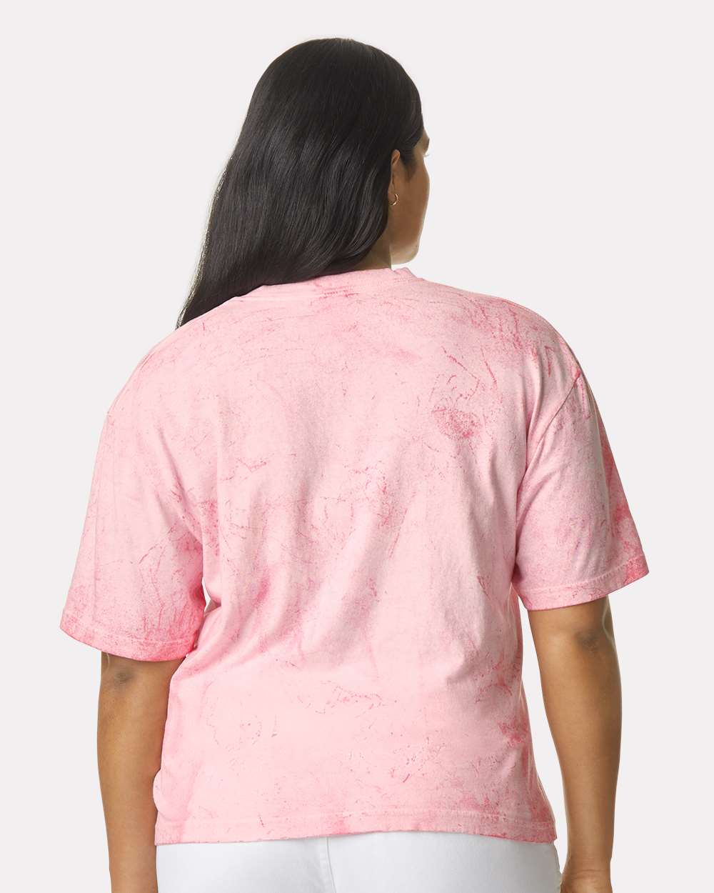Colorblast™ Heavyweight T-Shirt - OnModelBack - B23108303 - Hibiscus