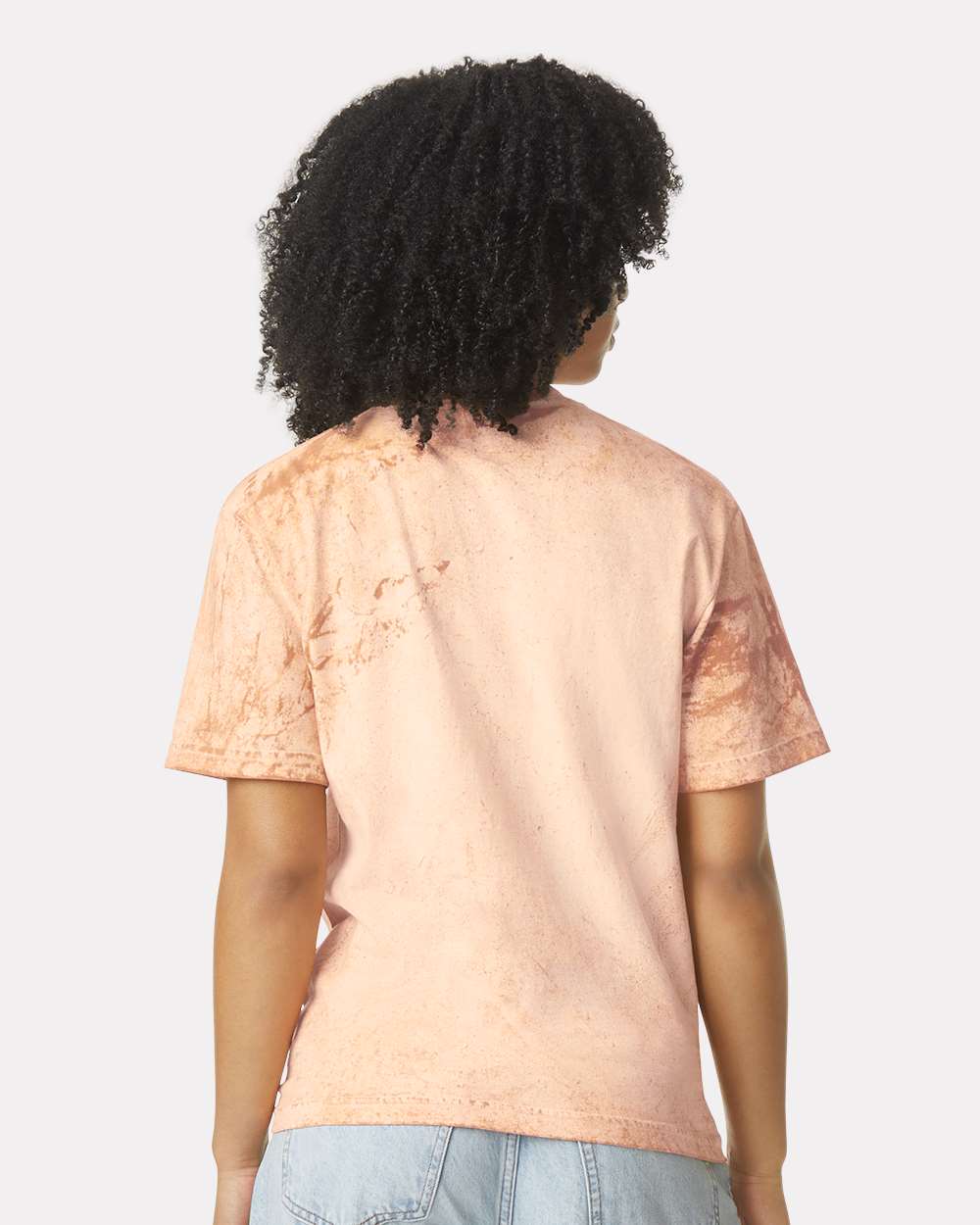 Colorblast™ Heavyweight T-Shirt - OnModelBack - B23108663 - Umber