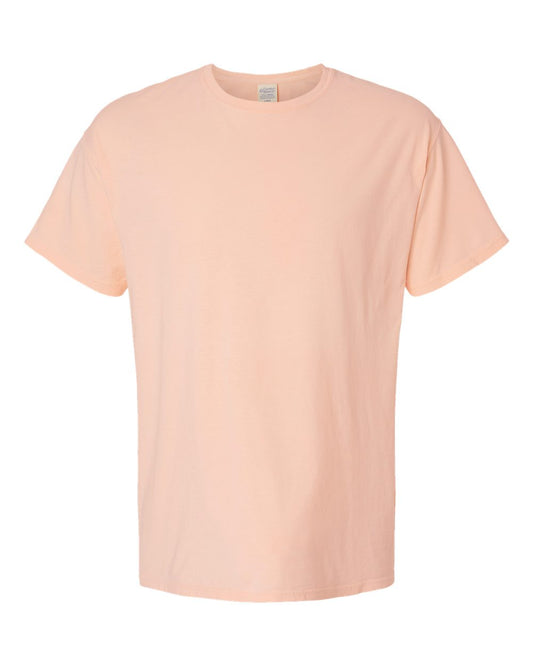 Unisex Botanical Dyed T-Shirt - Front - B11100003 - Botanical Annatto