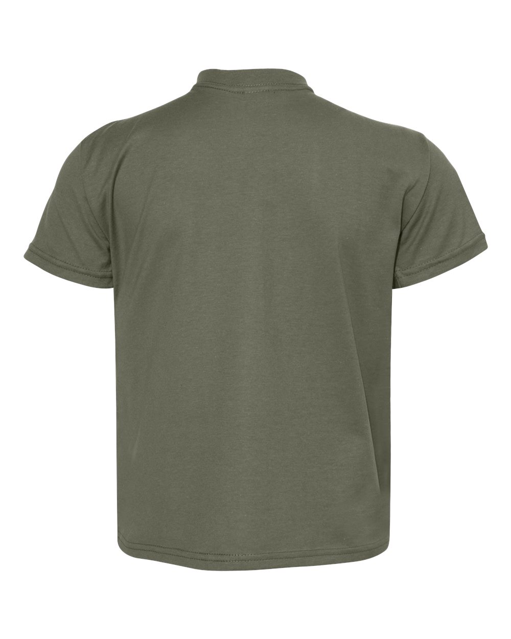 Youth Perfect-T T-Shirt - Back - B00400642 - Fatigue Green