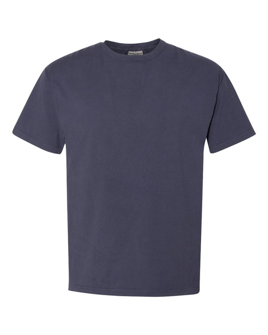 Men's Garment-Dyed T-Shirt - Front - B35100683 - Anchor Slate