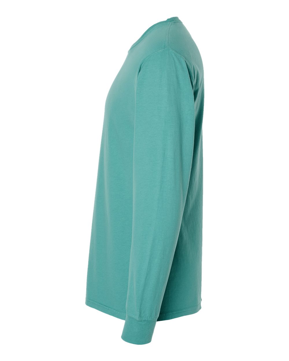 Unisex Garment-Dyed Long Sleeve T-Shirt - DirectSide - B35300293 - Spanish Moss
