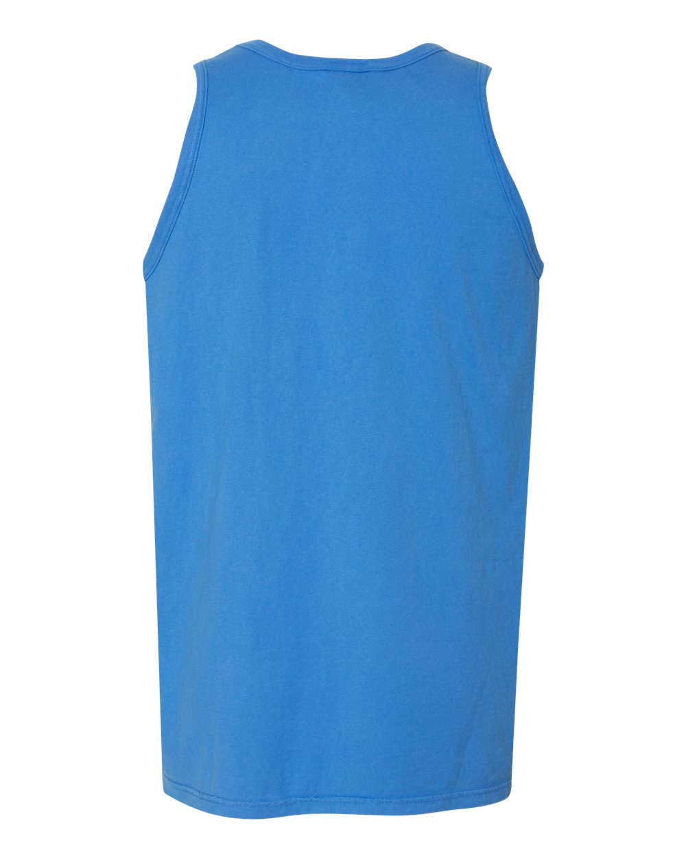 Unisex Garment-Dyed Unisex Tank Top - Back - B35600257 - Summer Sky Blue