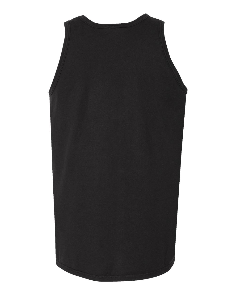Unisex Garment-Dyed Unisex Tank Top - Back - B35600503 - Black