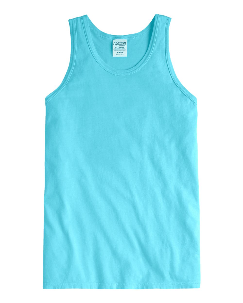 Unisex Garment-Dyed Unisex Tank Top - Front - B35600243 - Freshwater