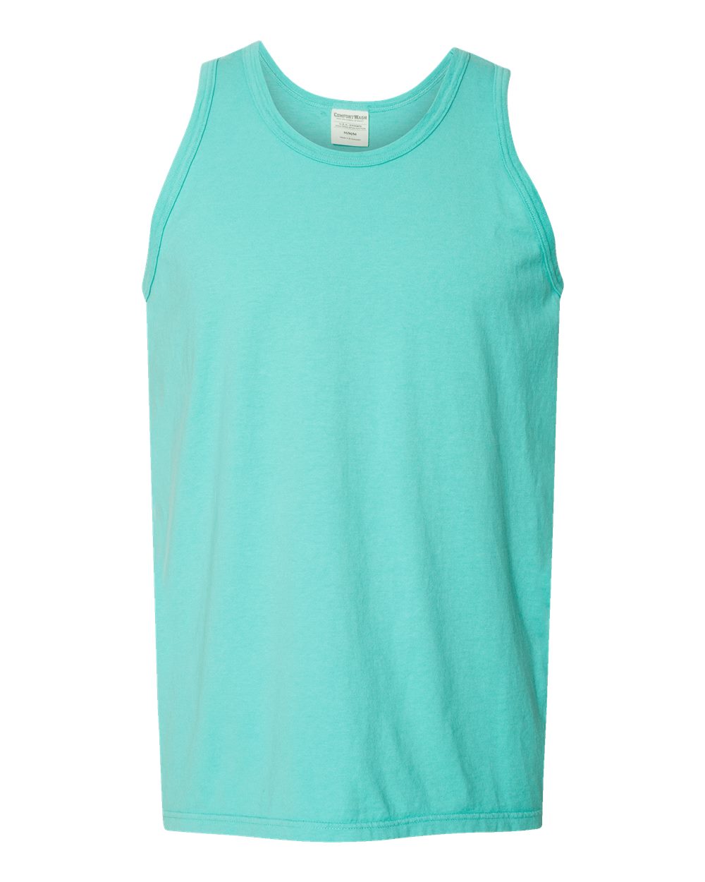 Unisex Garment-Dyed Unisex Tank Top - Front - B35600875 - Mint
