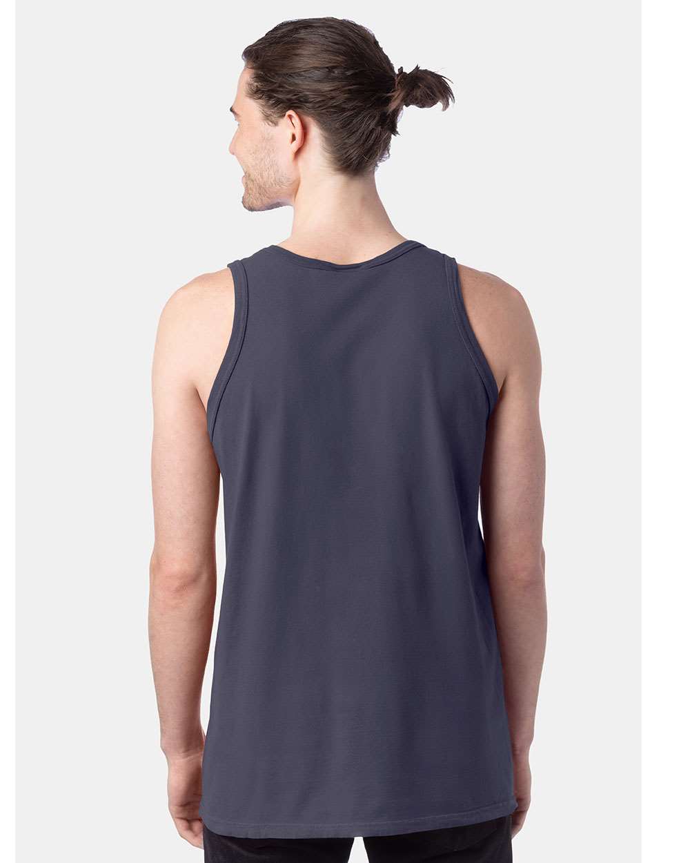 Unisex Garment-Dyed Unisex Tank Top - OnModelBack - B35600683 - Anchor Slate
