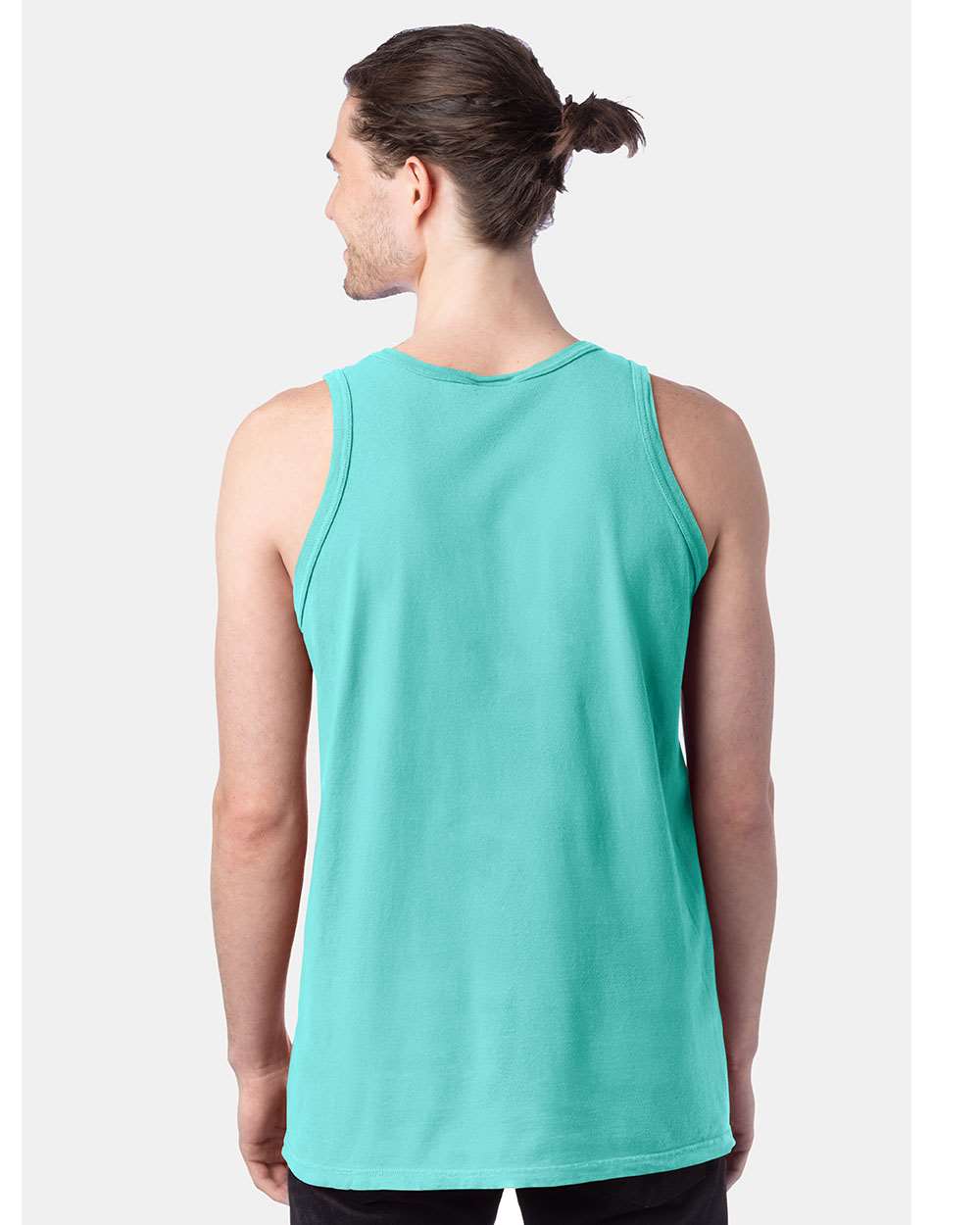 Unisex Garment-Dyed Unisex Tank Top - OnModelBack - B35600875 - Mint