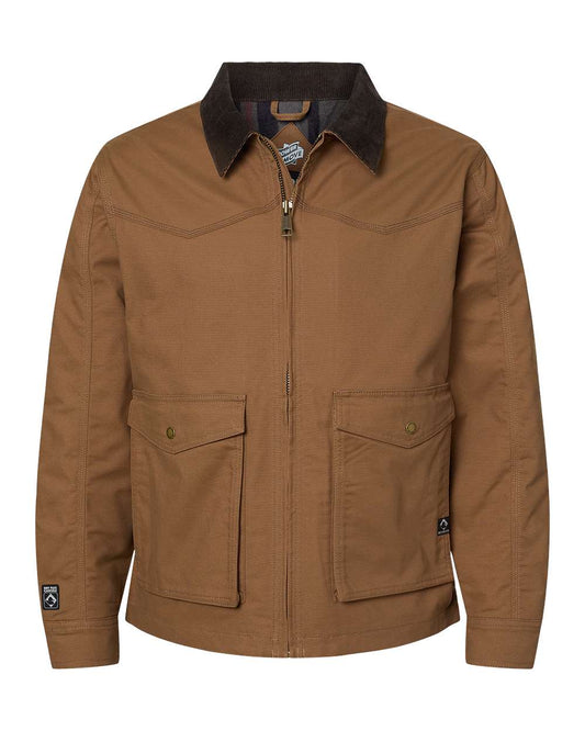 Men's Yellowstone Dri Flex Canvas Jacket - Front - B03467744 - Field Khaki