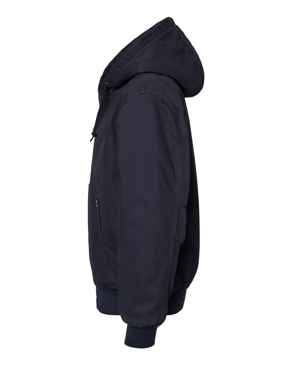 Men's Tall Cheyenne Boulder Cloth™ Hooded Jacket with Tricot Quilt Lining - DirectSide - B65067655 - Navy