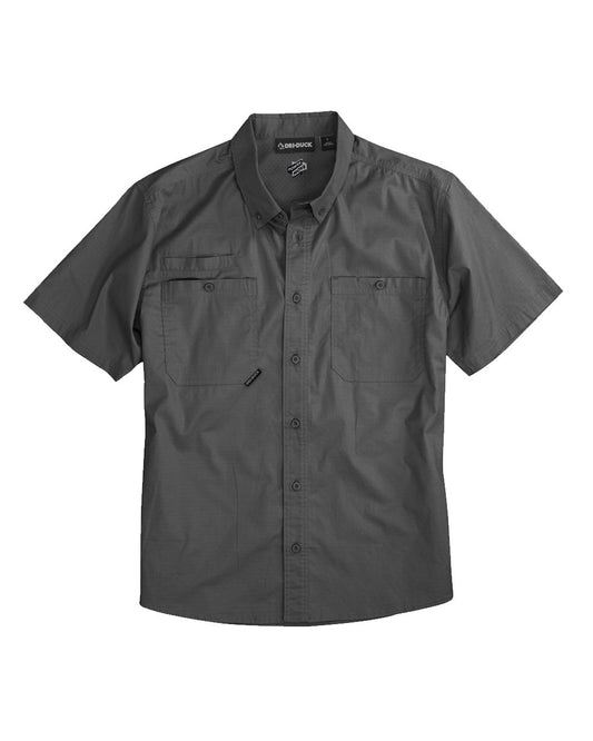 Men's Craftsman Woven Short Sleeve Shirt - styleImage