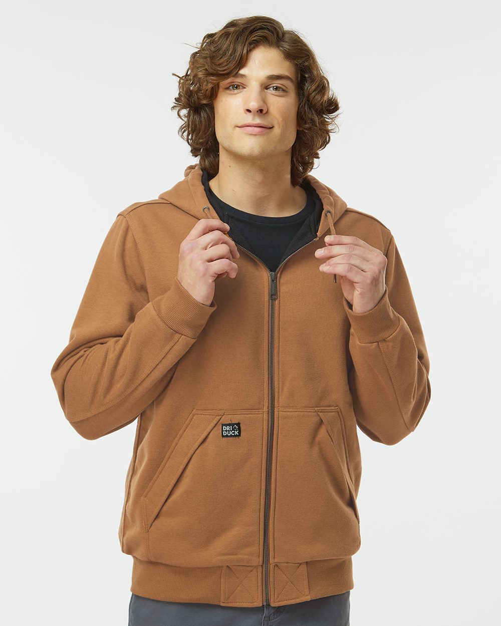 Men's Mission Full-Zip Hooded Jacket - styleImage