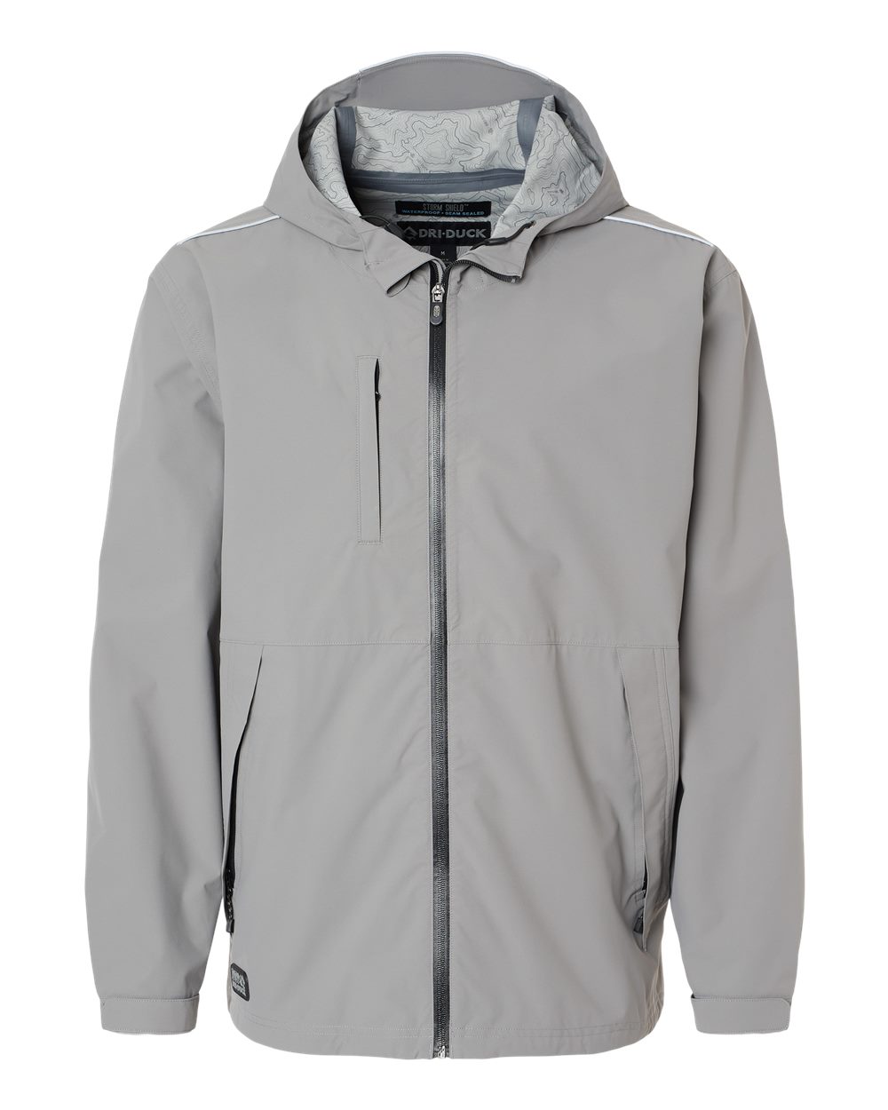 Men's Challenger Full-Zip Jacket - Front - B05967353 - Grey