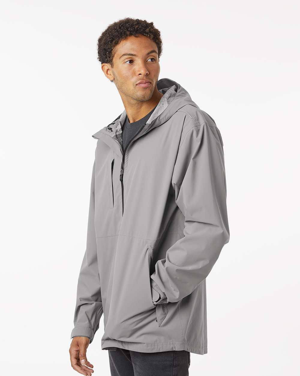 Men's Challenger Full-Zip Jacket - OnModelSide - B05967353 - Grey