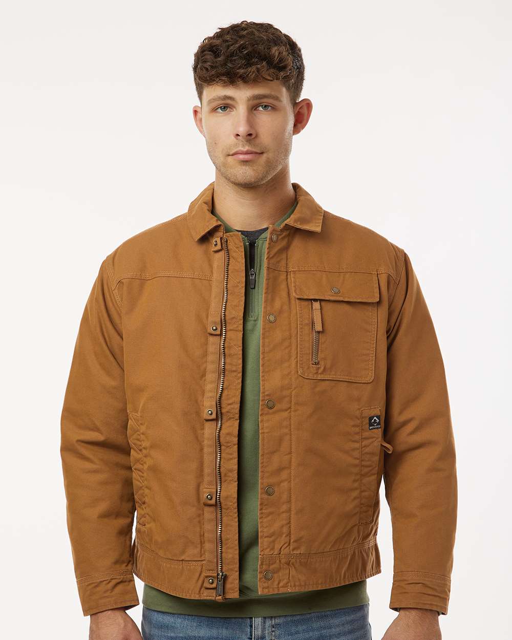 Men's Renegade Lifestyle Jacket - OnModelFront - B00167283 - Saddle