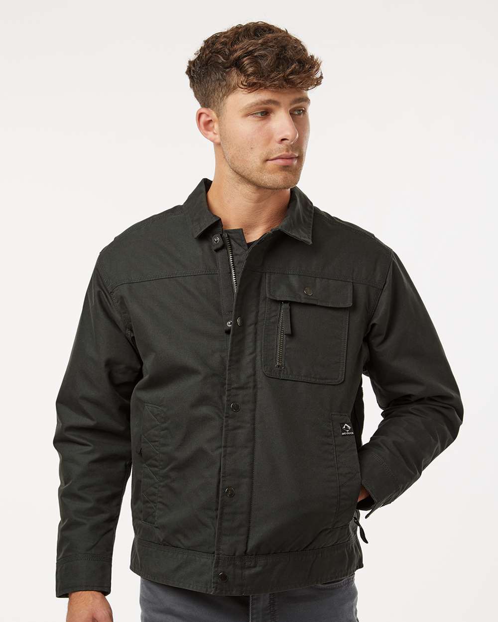 Men's Renegade Lifestyle Jacket - OnModelFront - B00167583 - Charcoal