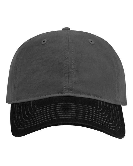Truman Cap - Front - B32595590 - Charcoal/ Black