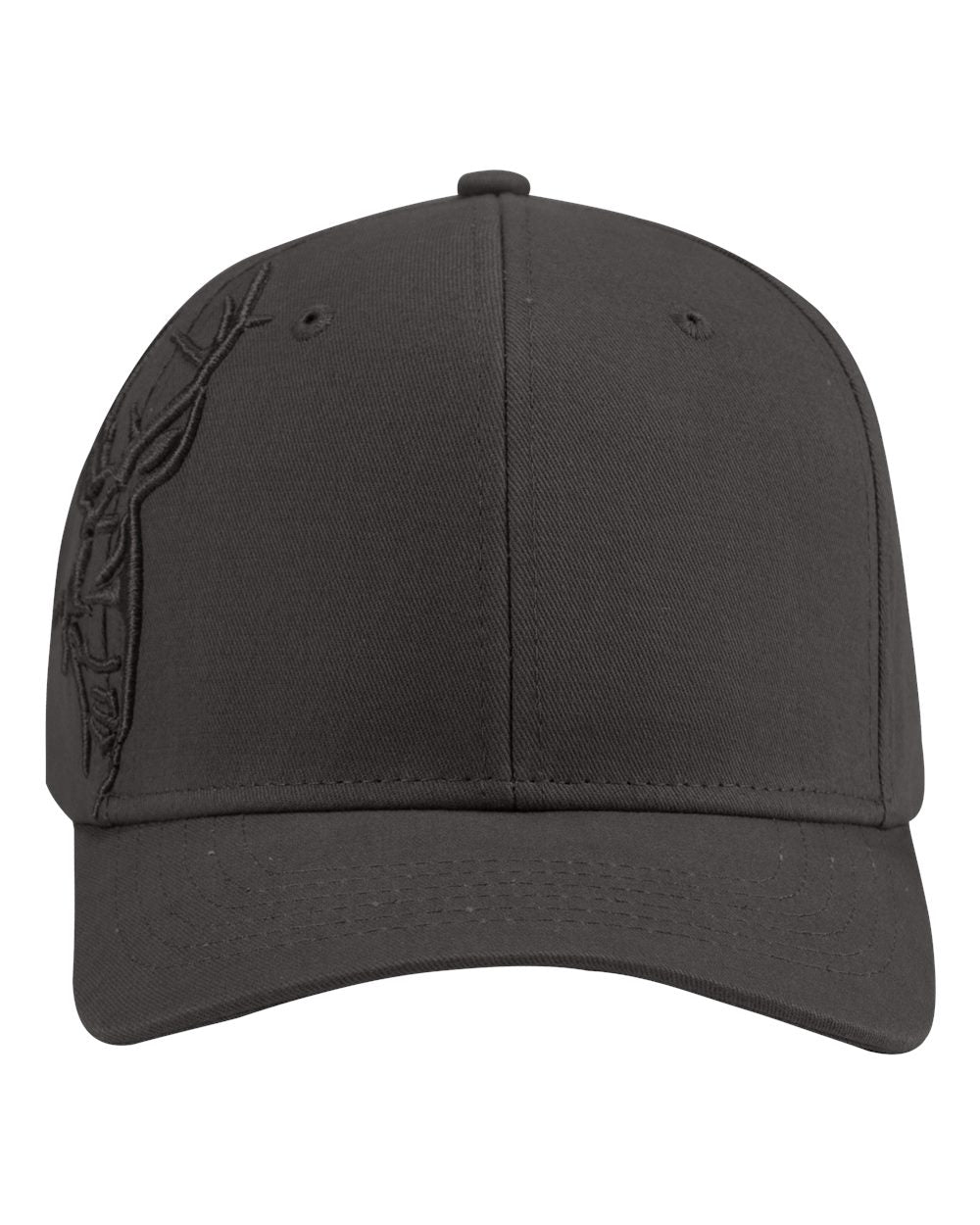 3D Buck Pro Cap - Front - B32895590 - Charcoal