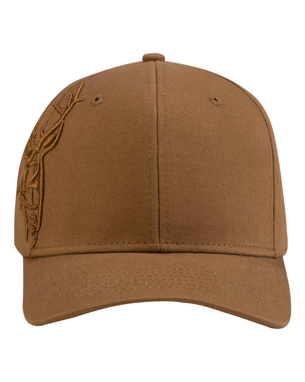3D Buck Pro Cap - Front - B32895600 - Saddle